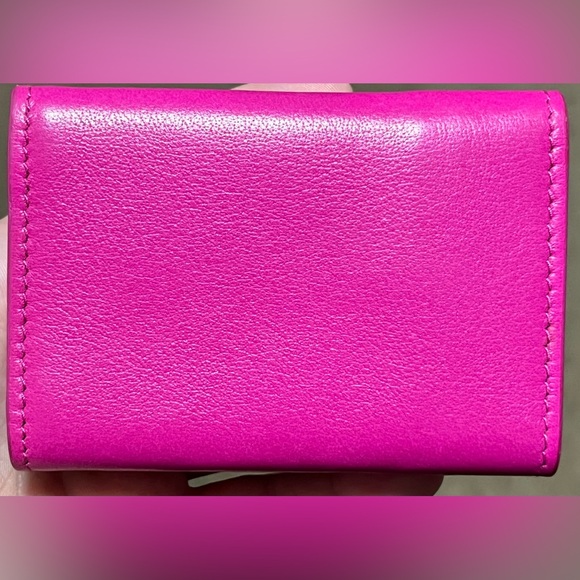 Balenciaga Hot Pink Papier Mini Wallet LIKE NEW! - Picture 3 of 10